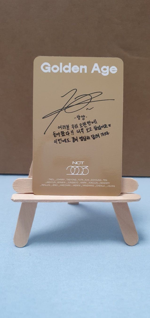 Carte collezionabili: Yangyang NCT Photocard – Usato da Kriens venduto da befor83 1