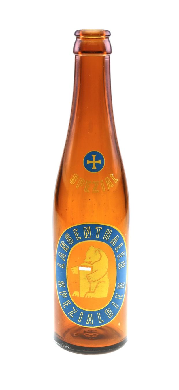 Bicchieri, Caraffe & Bottiglie: Brauerei Baumberger Langenthal Einbrand - Flasche – Usato da Schmitten FR venduto da la_luna_blue