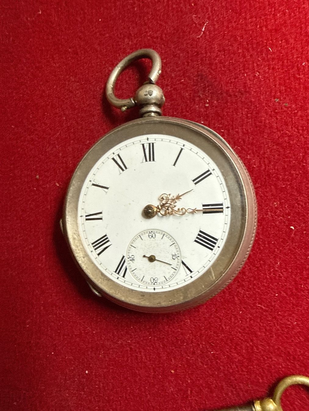 Orologi: Antike Taschenuhr echt Silber 47 mm – Usato da Pfeffingen venduto da Allhandelklgwatches