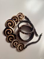 Holzschmuck set