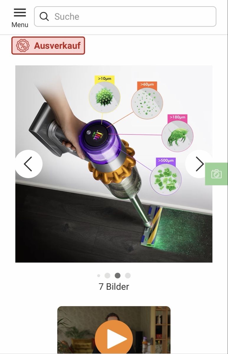 Dyson Aspirapolveri & Accessori: DysonV15 Detect Absolute – Nuovo e nell'imballaggio originale da Schlieren venduto da Seonay 5
