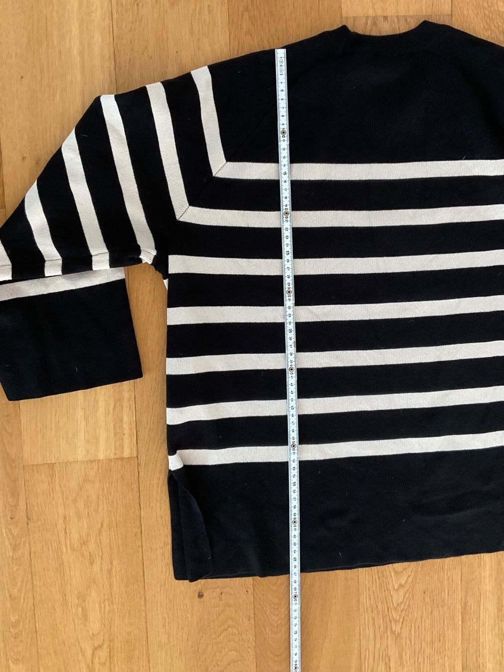 Maglioni & Felpe: Object Pulli schwarz-creme weiss gestreift Gr. L – Usato da Zufikon venduto da AGLAOPHOTIS 3