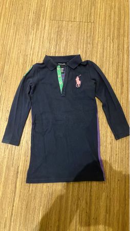Ralph Lauren Kleid, Grösse 104, Dunkelblau/Lila 🛍️