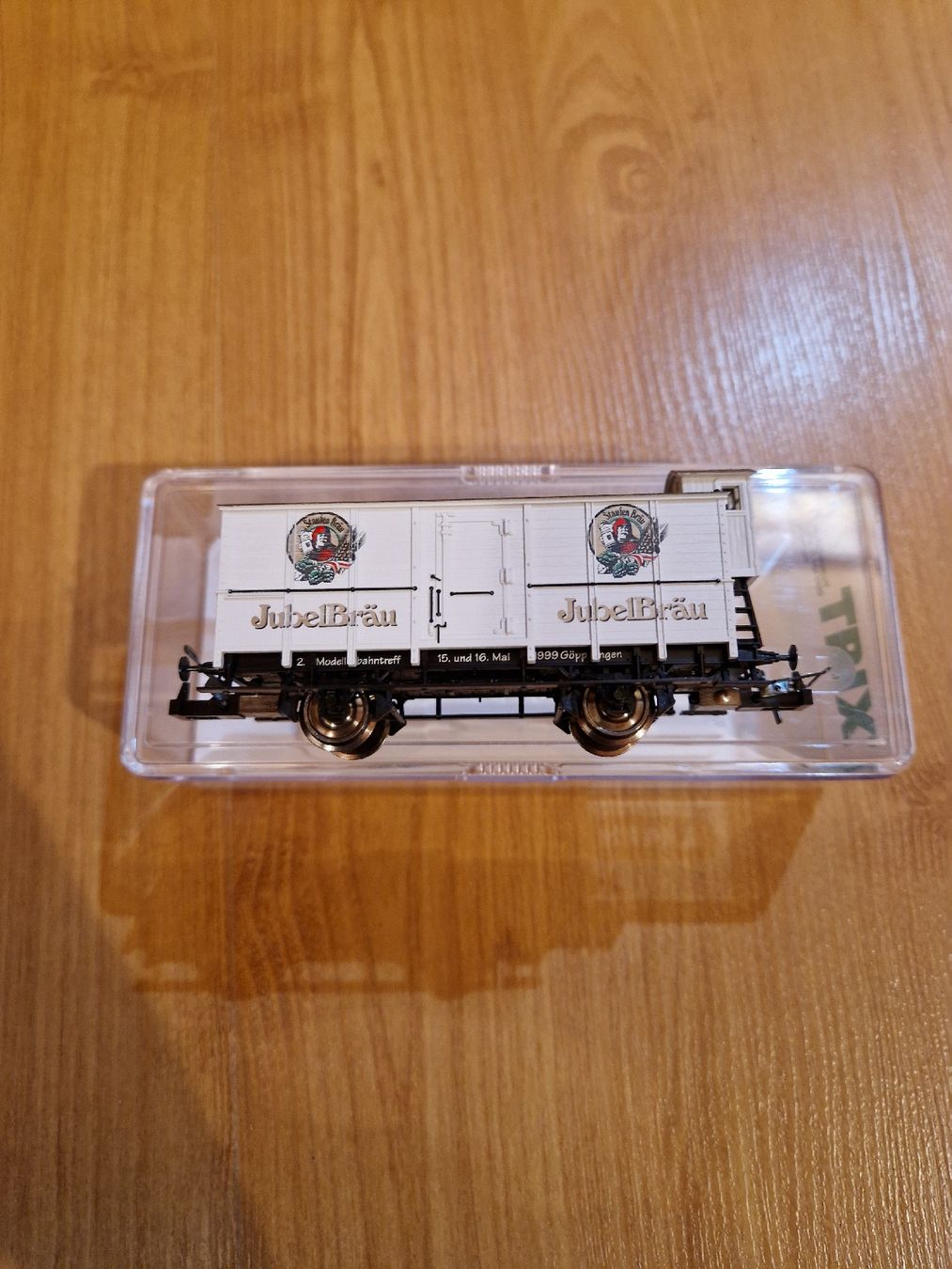 Trix Modellini di ferrovie: Trix 23947 Güterwagen JubelBräu – Nuovo (secondo la descrizione) da Illhart venduto da Markus203 1