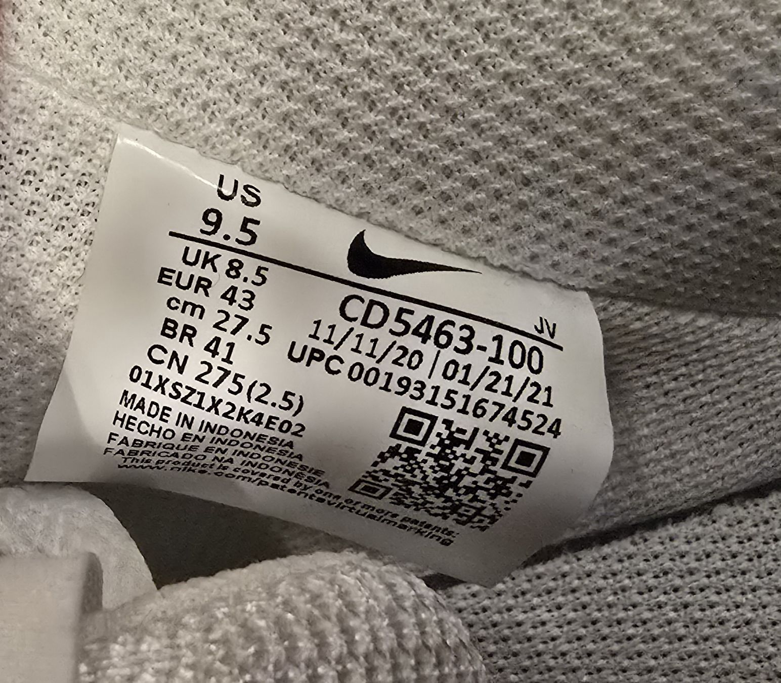 Nike Scarpe da uomo: Nike Court der Grösse 43 – Usato da Embrach venduto da Flyroebi 3