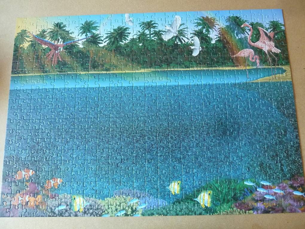 Ravensburger Puzzles: 500 T. Puzzle Magic eye Delfine – D'occasion à Ueken par dale02 2