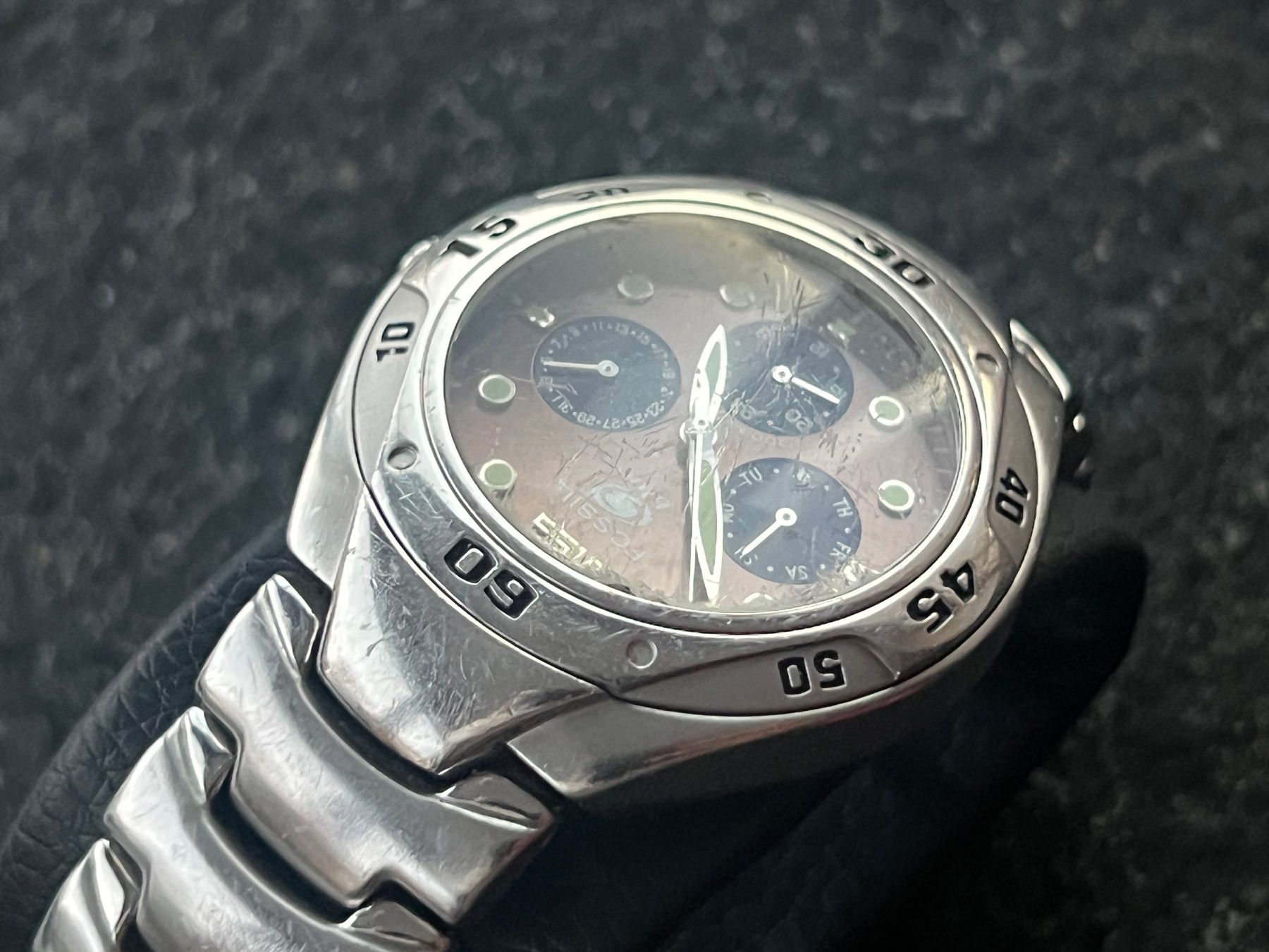 Fossil Orologi: Fossil Blue Armbanduhr Quarz Uhr – Usato da Steffisburg venduto da FlorianJohner 2