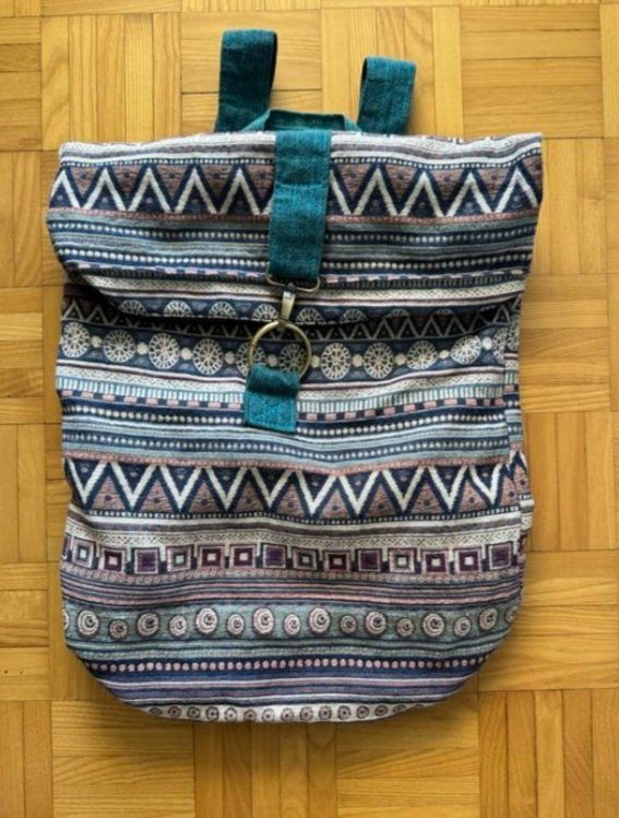 Zaini: Baumwoll Rucksack Rolltop – Usato da Baden venduto da marshamani