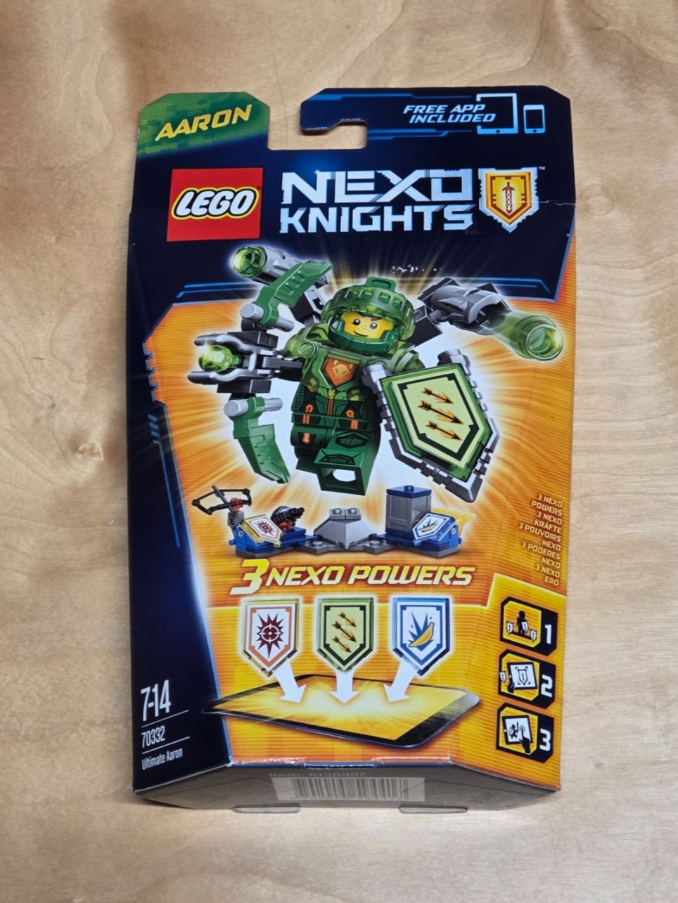 Lego Kit di costruzioni: LEGO Nexo Knights 70332 Ultimate Aaron – Nuovo e nell'imballaggio originale da Basadingen venduto da NekoBricks 1