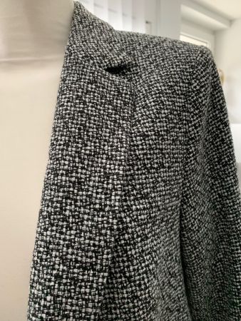 Esprit Blazer/Jacke Gr.38 S M, Boucle meliert, zu Kleid Hose