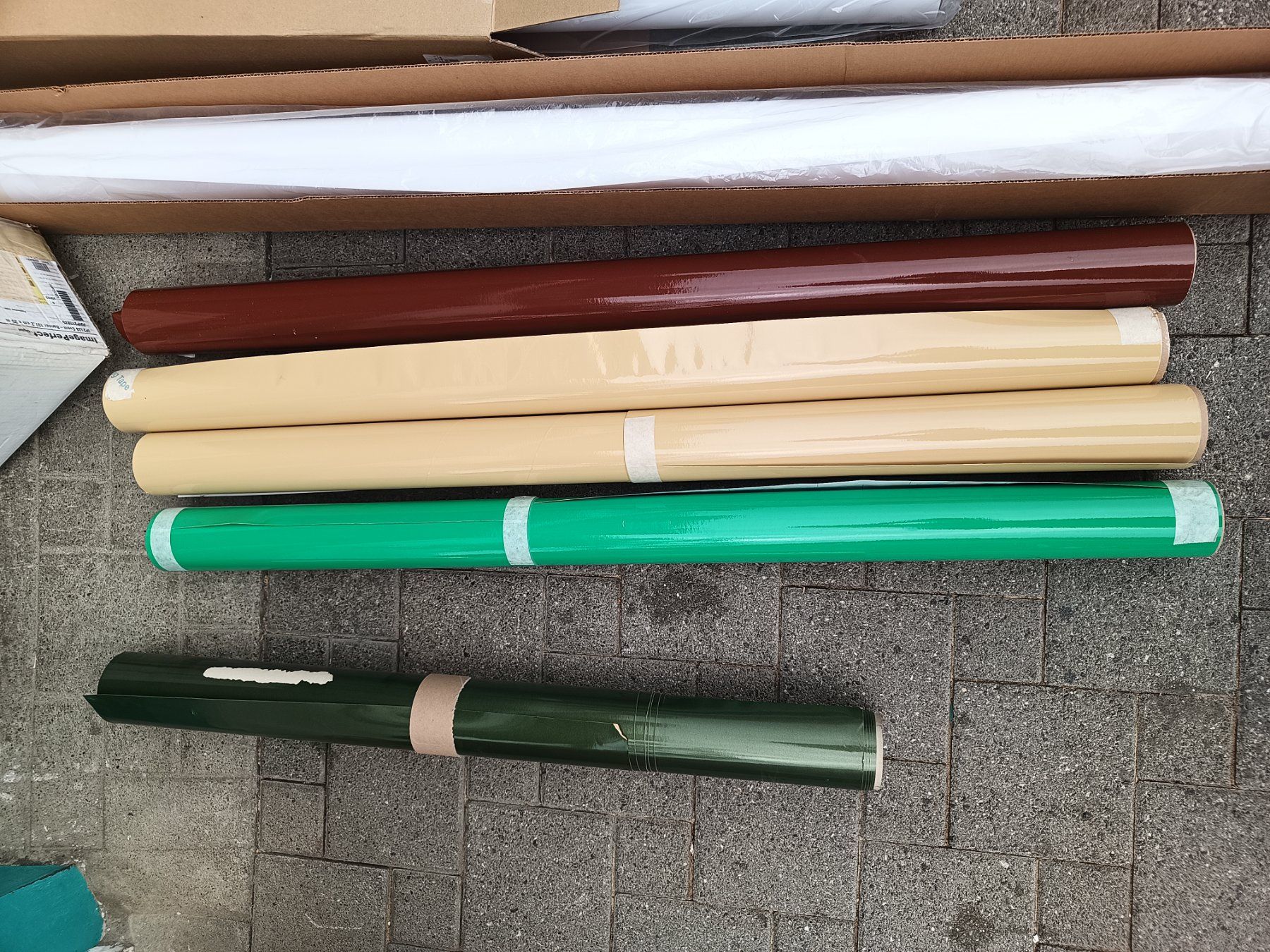 Fogli trasparenti: Restposten Lot. Plotterfolie Plotter – Usato da Oberegg venduto da A-Z.Handel.Loehrer 3