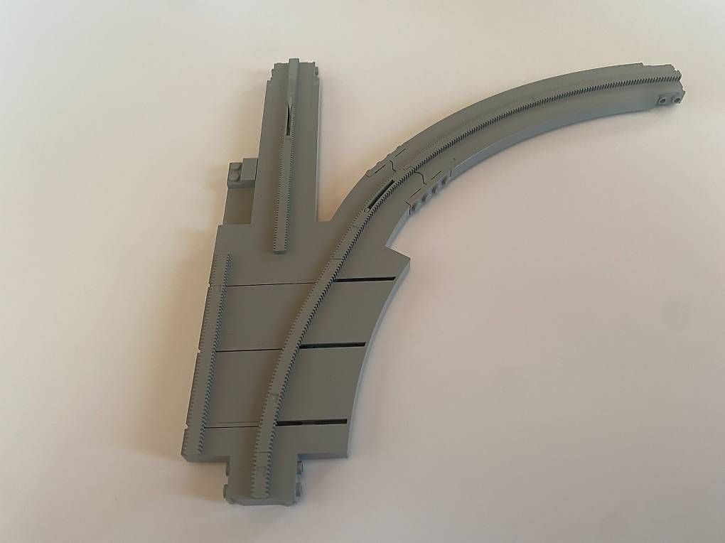 Lego Giocattoli: Rechte Lego Monorail Bahn Weiche – Usato da Gelterkinden venduto da ajdt4
