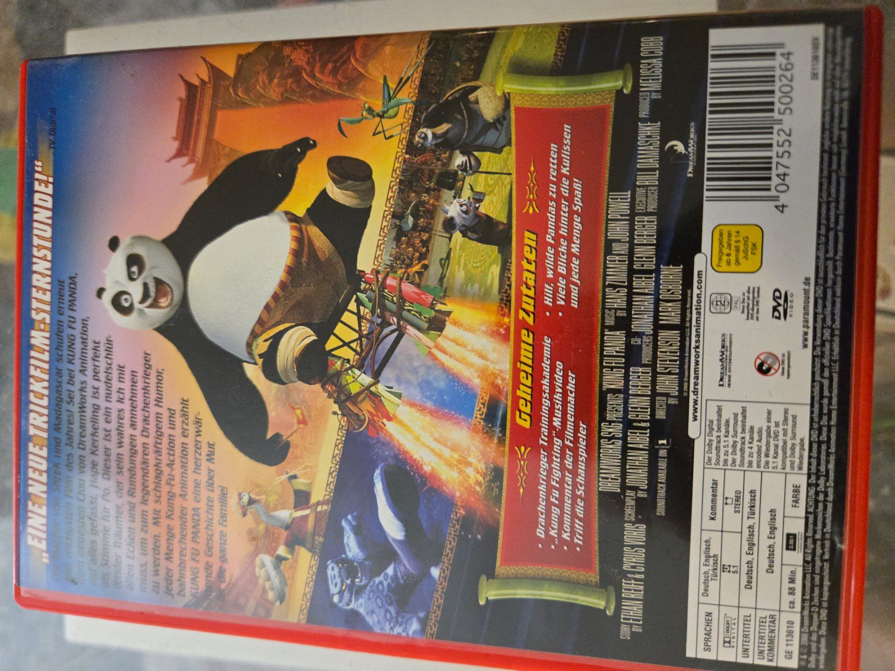 Tutti i DVDs: Kung Fu Panda DVD – Usato da Bussigny venduto da Kfdlt 1