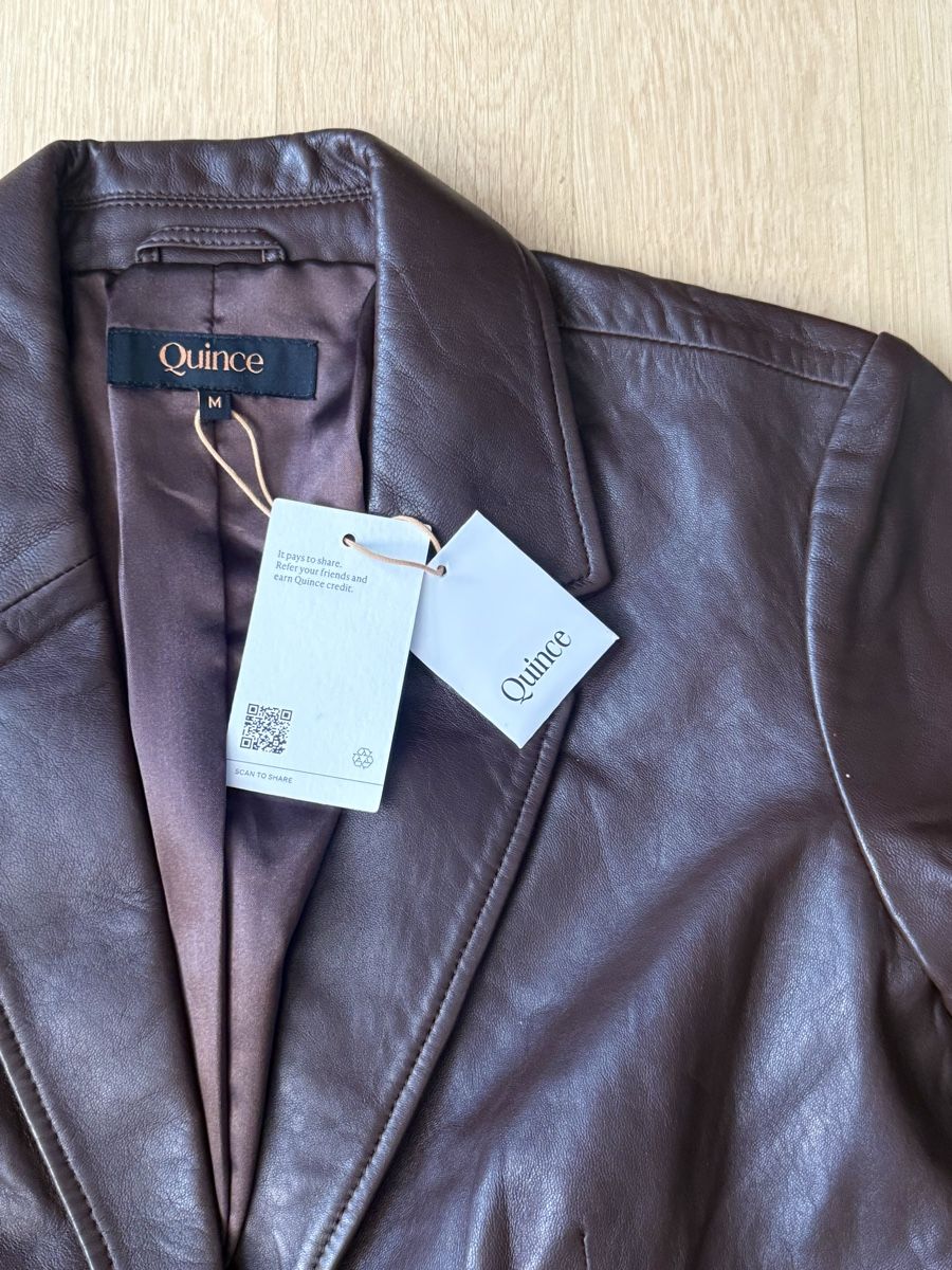 Giacche: NEU Quince Lederblazer – Nuovo e nell'imballaggio originale da Wallisellen venduto da giotak 7