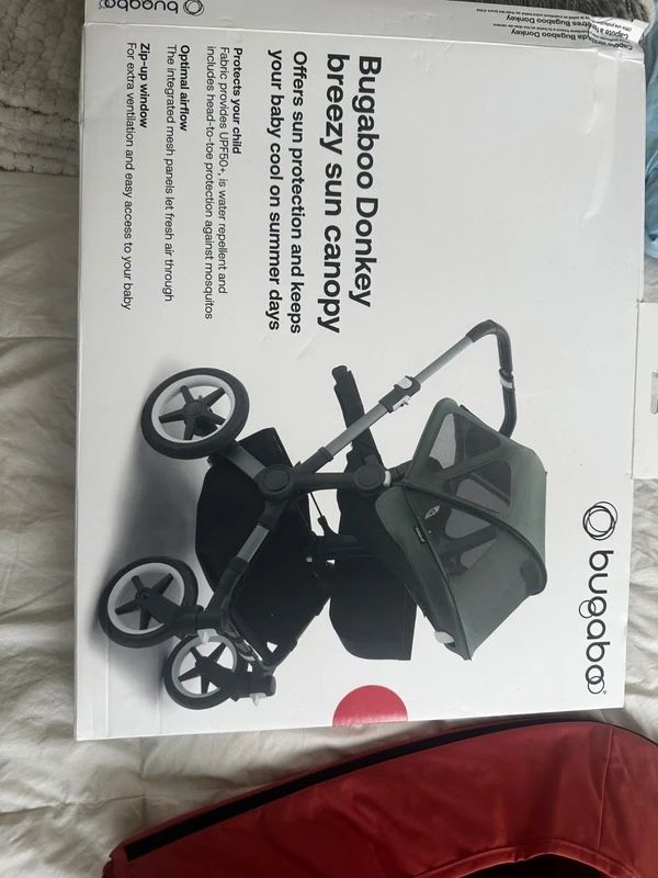 Bugaboo Carrozzine: Canopy sun breezy bugaboo donkey – Nuovo e nell'imballaggio originale da Carouge GE venduto da Leeleelee2 2