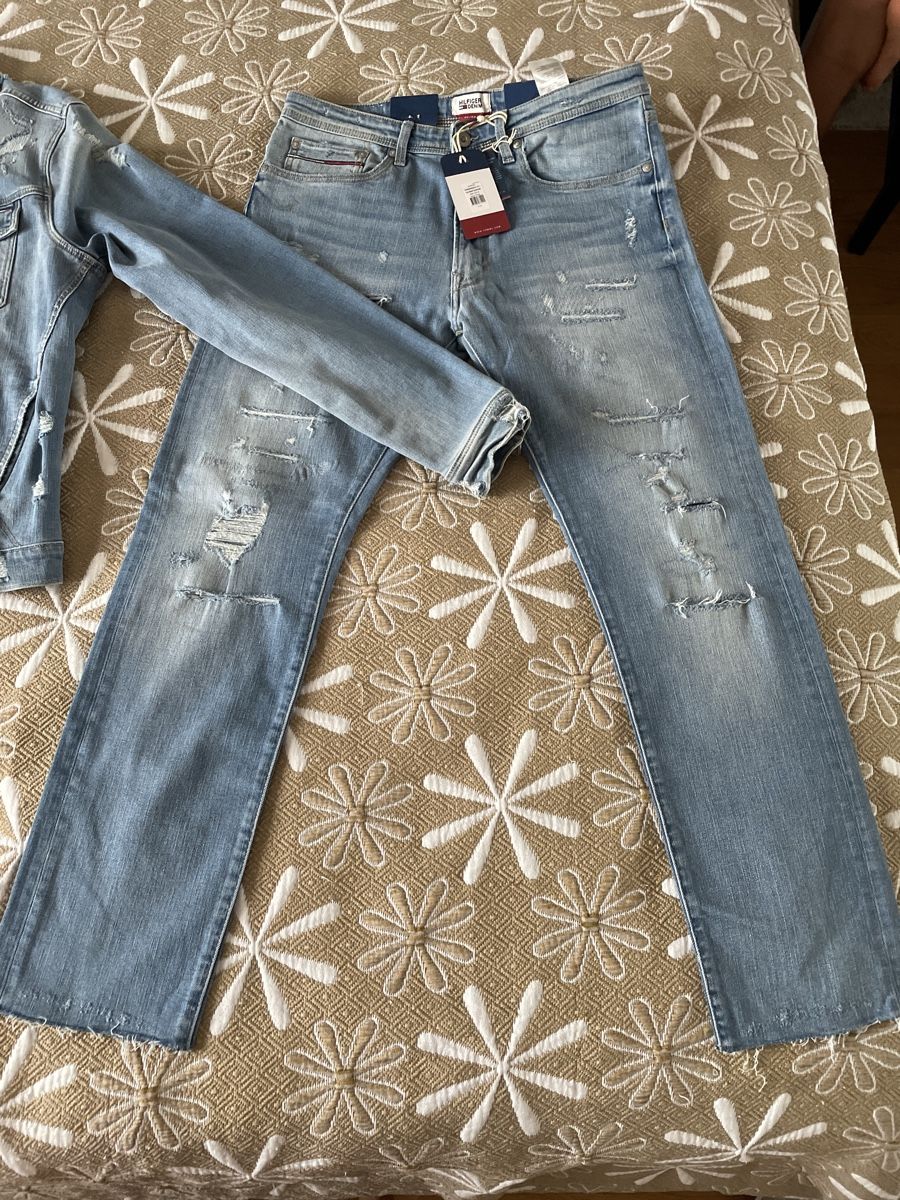 Tommy Hilfiger Giacche: Tommy Hilfiger Jacke und Jeanshose gr.M – Nuovo (secondo la descrizione) da Andhausen venduto da bgy_y6xl 2