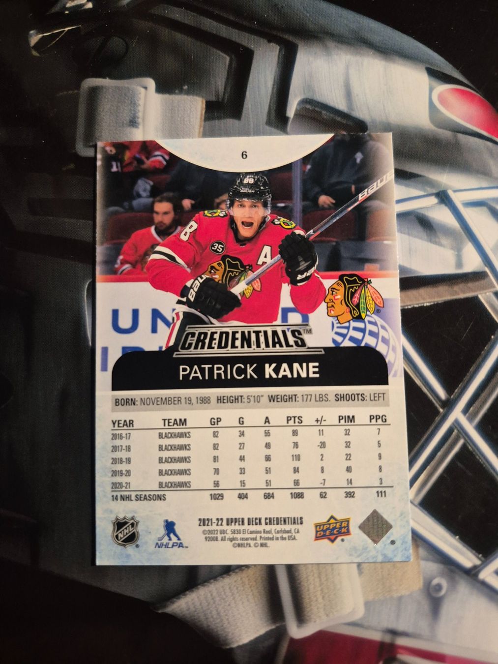 NHL Carte collezionabili: NHL Patrick Kane Chicago Blackhawks – Usato da Treiten venduto da Sauber73 1