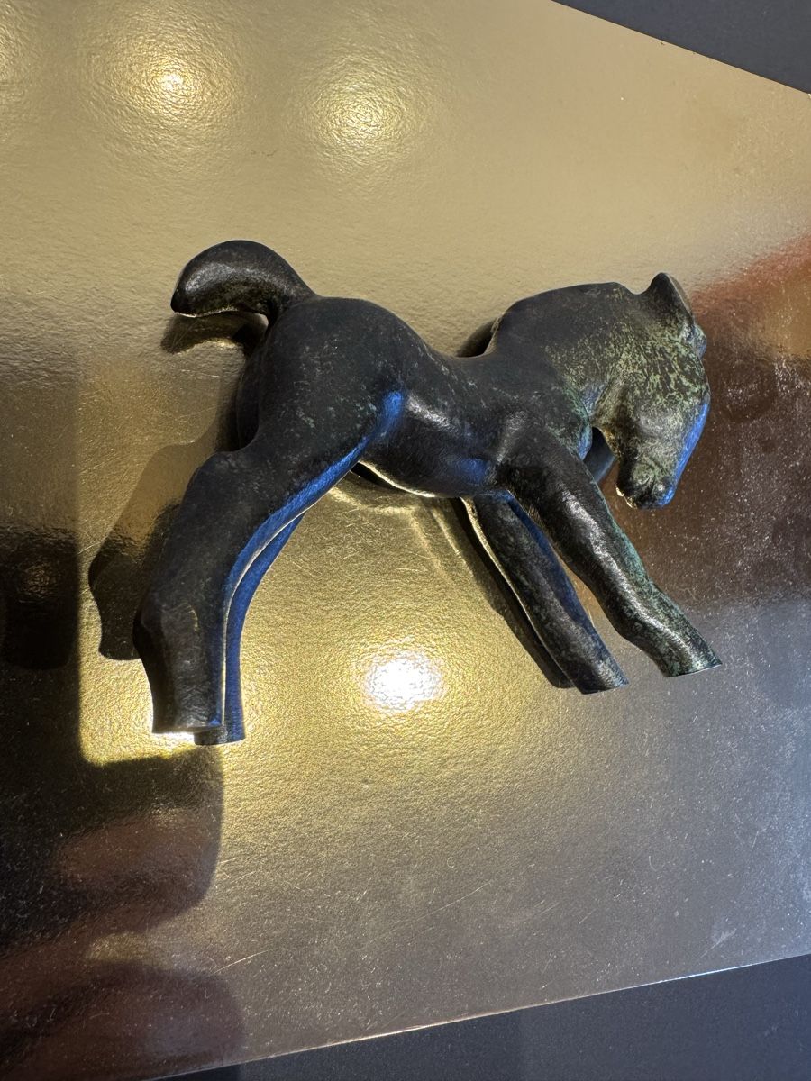 Skulpturen & Statuen: Bronze Bronce Pferd signiert mit BRC – Gebraucht aus siebnen von minte 3