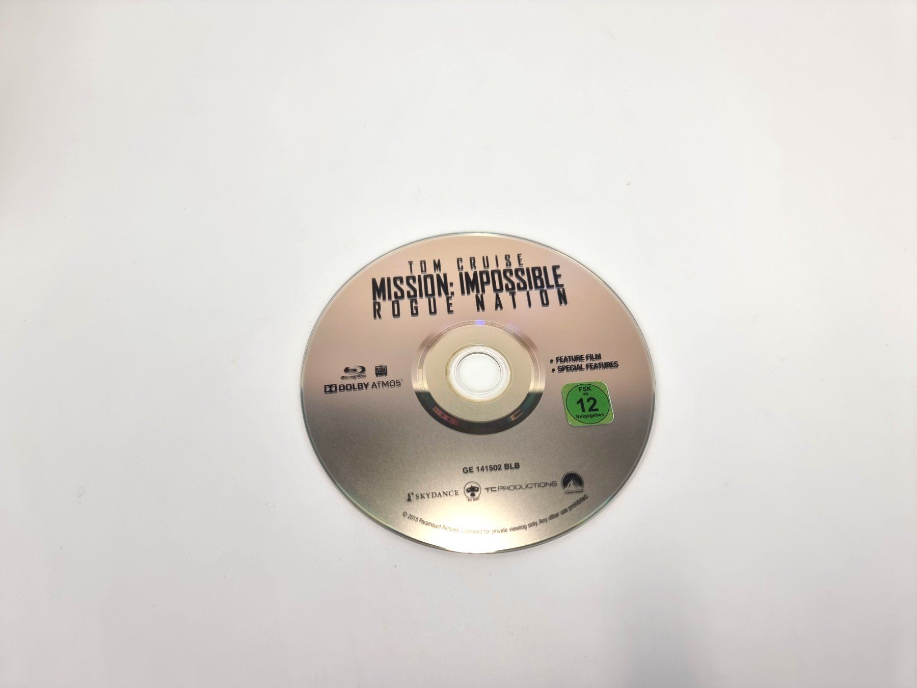 Tous les DVDs: Blu-ray Tom Cruise-Mission Impossible Rogue Nation – D'occasion à Urtenen-Schönbühl par Restwert_Schoenbuehl 4