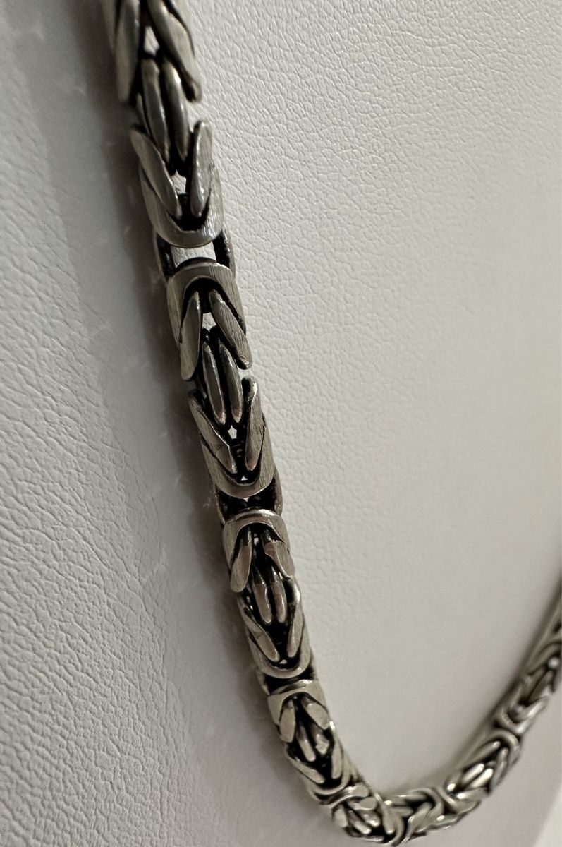 Catenine: Königs Kette Rund(65cm/4mm) – Nuovo e nell'imballaggio originale da Lenzburg venduto da BLNN