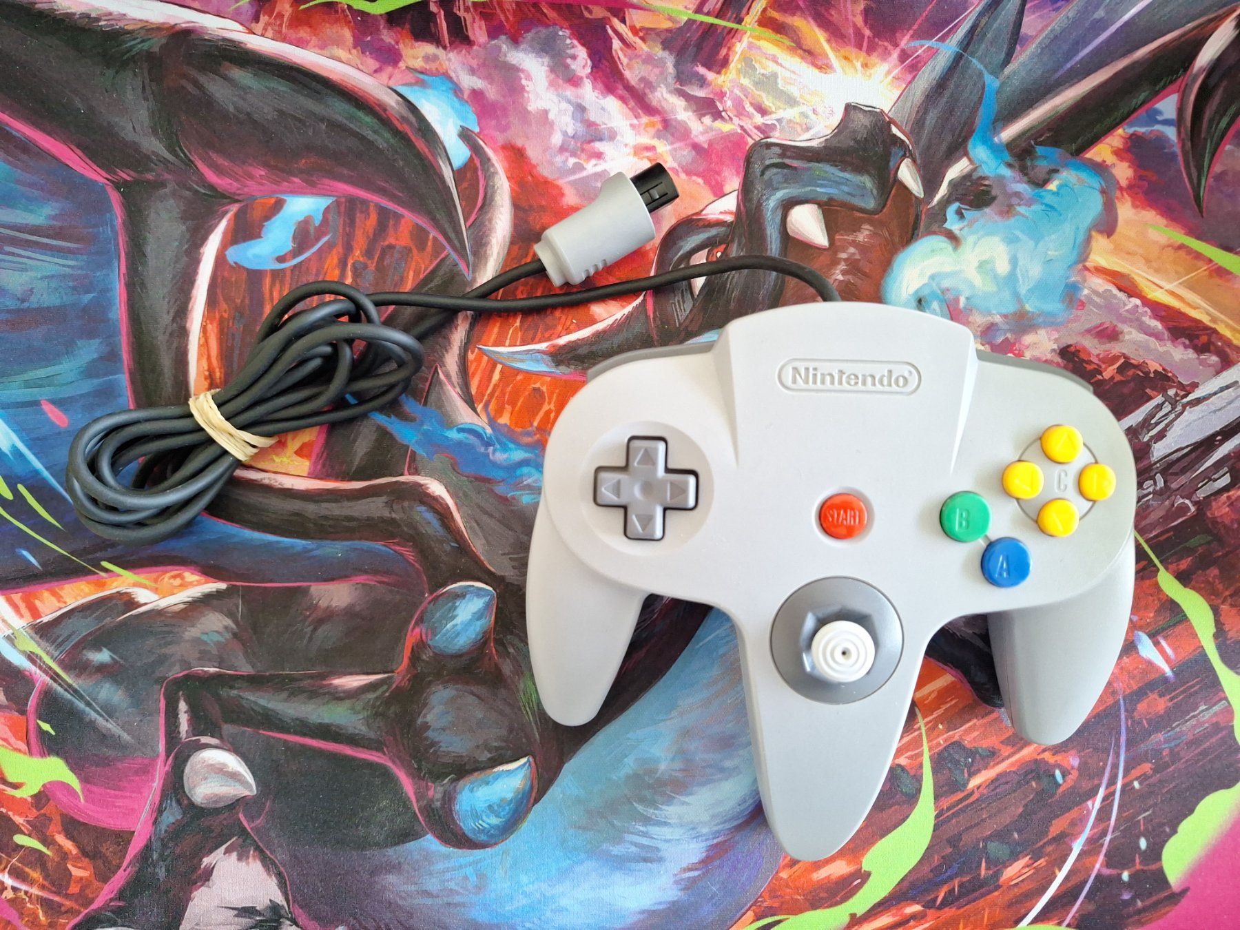 Controller: Original N64 Controller Grau - guter Zustand – Usato da Altstätten SG venduto da GGsGameshop
