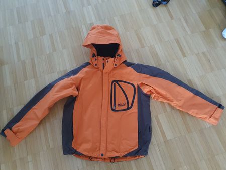 Jack Wolfskin  Orange/Braun , Gr. S – Top!