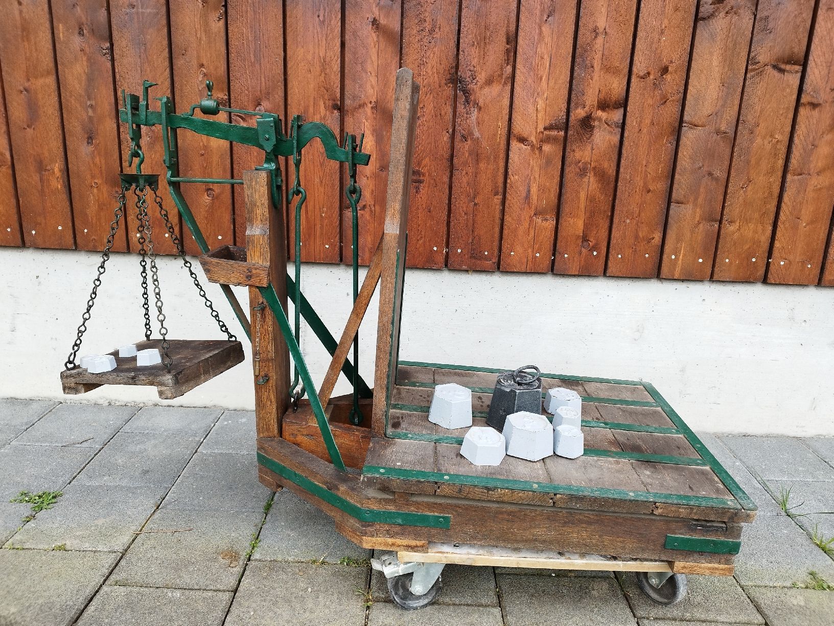 Bilance e pesi: Sack - oder Balkenwaage – Usato da neuenkirch venduto da Hubbi 5