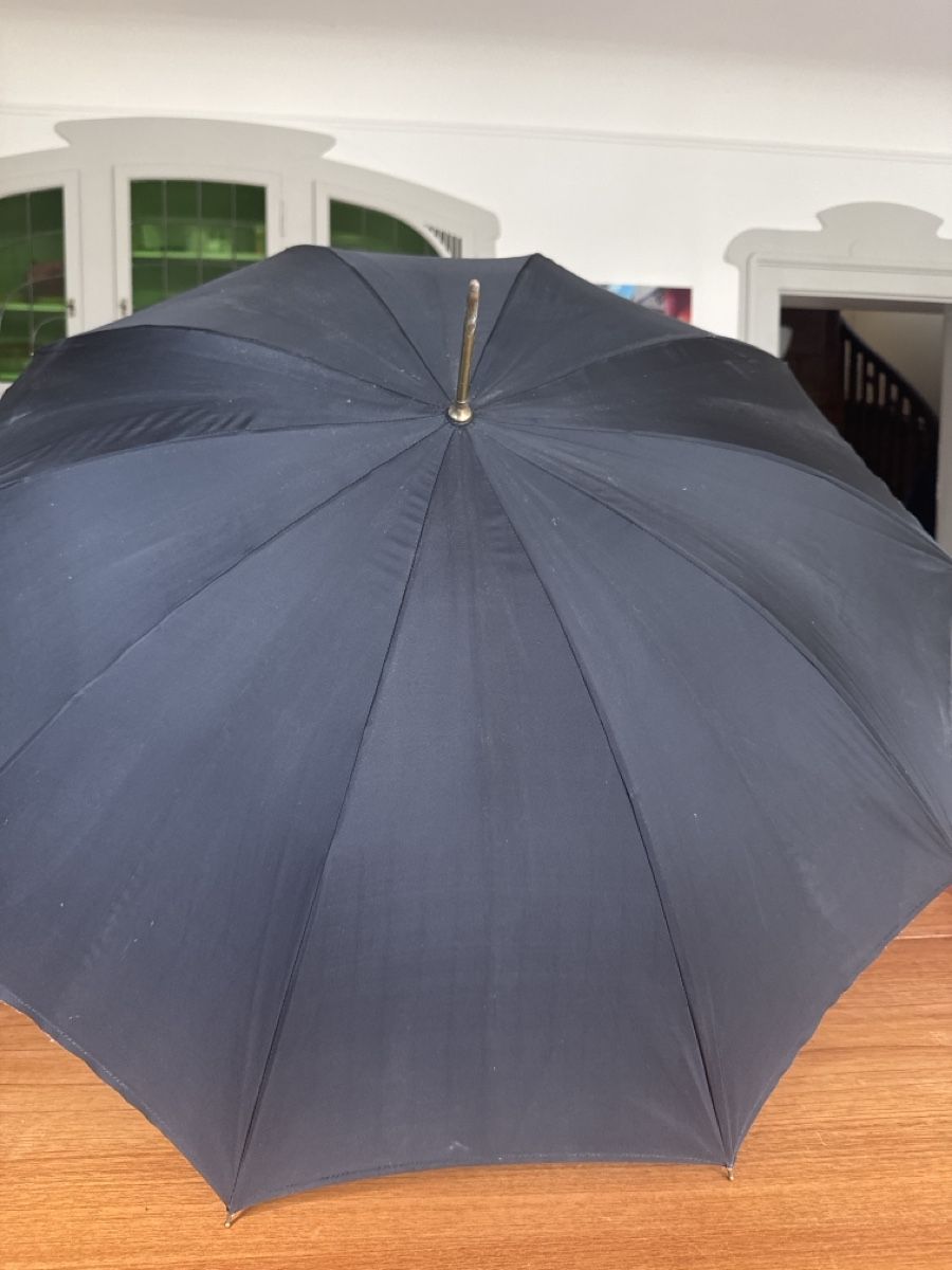 Ombrelli: Regenschirm schwarz mit Rosenmuster  – Usato da bern venduto da Annecathe1 2