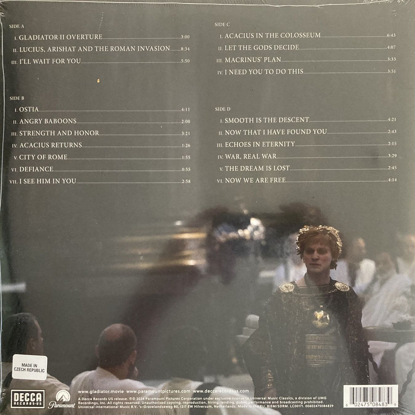 Vinyles: SOUNDTRACK - GLADIATOR II – Neuf avec emballage d'origine à Bottens par hotter-than-hell 1