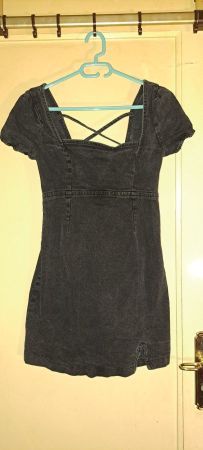 Jolie robe jeans noire