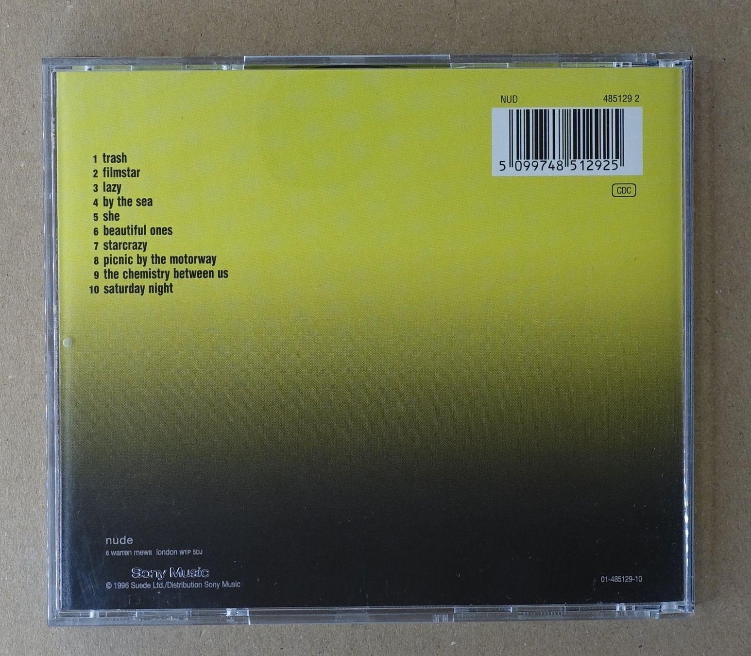 CD: Suede – Coming Up - F27 – Usato da Sessa venduto da fraenklishop 1