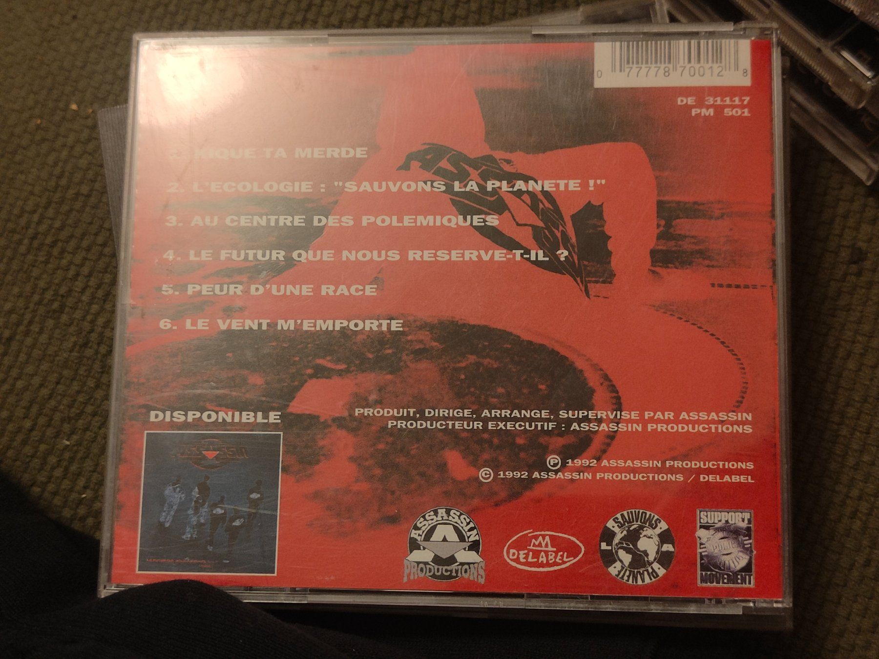 CD: Assassin - Le futur que nous restent ils – Usato da Fribourg venduto da kru_fn65 1