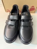 Chaussures Carlo Velcro anova medical cuir noir T44