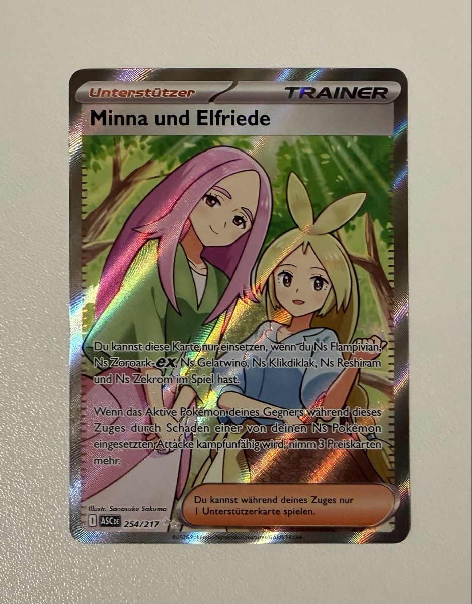 Pokémon Carte collezionabili: Minna und Elfriede #254 – Nuovo (secondo la descrizione) da Au SG venduto da Bego1