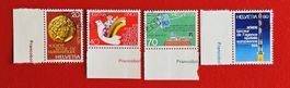 WERBEMARKEN SATZ 632 - 635 1979 ET VOLLGUMMI