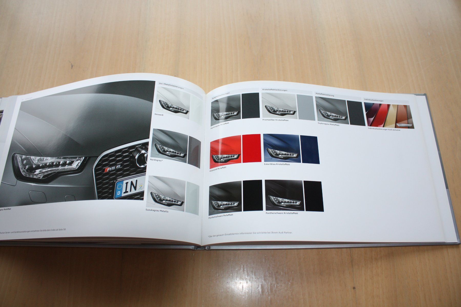 Audi Documenti: Audi RS6 Avant Hardcover Prospekt 3/2013 – Usato da Wikon venduto da erwin400 7