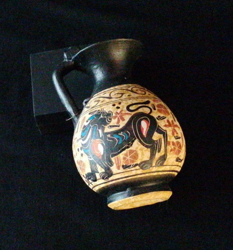 Caraffe: kleine Amphore aus Knossos mit Siegel – Usato da Grächen venduto da Hel7890 3