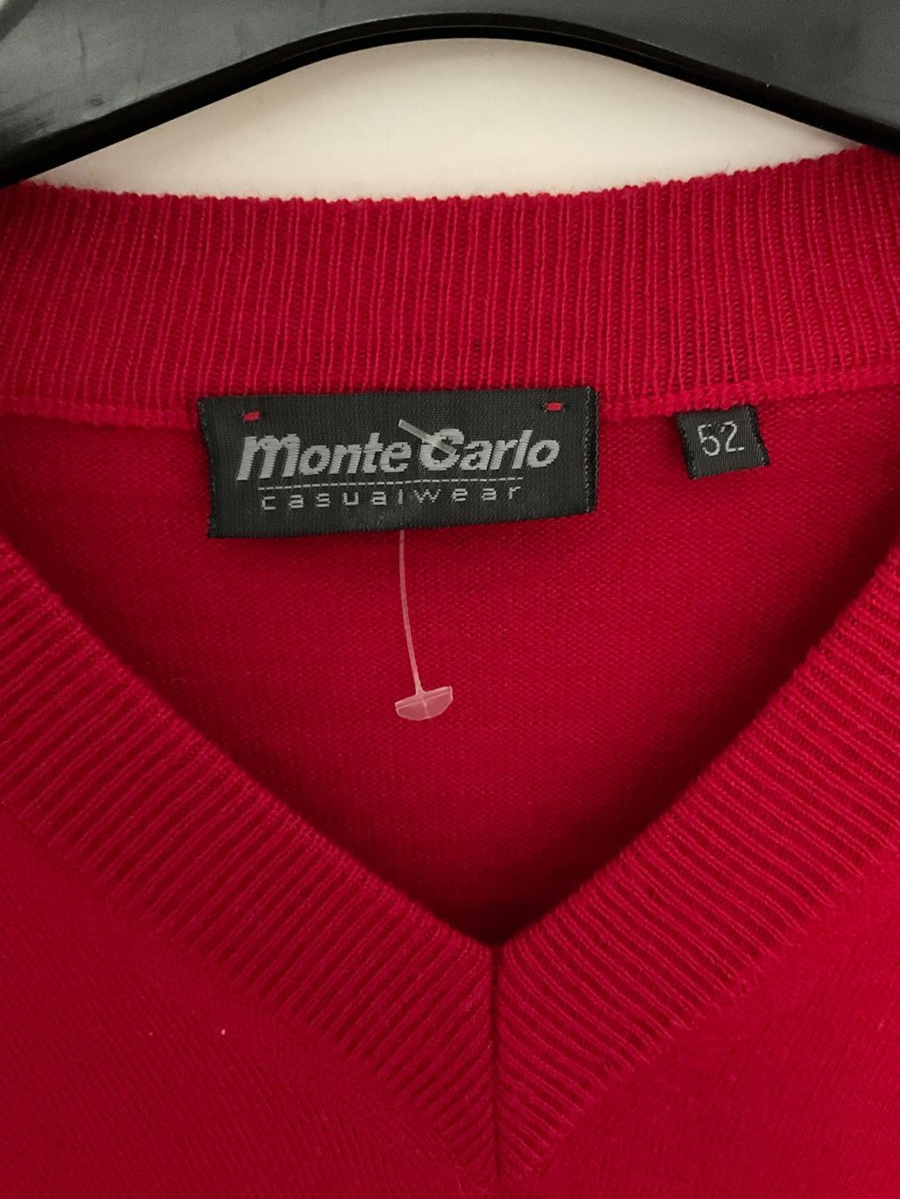 Maglioni & Felpe: Monte Carlo 50% Wolle Herren Pullover Gr 52 rot NEU – Nuovo (secondo la descrizione) da Urdorf venduto da alda02 3