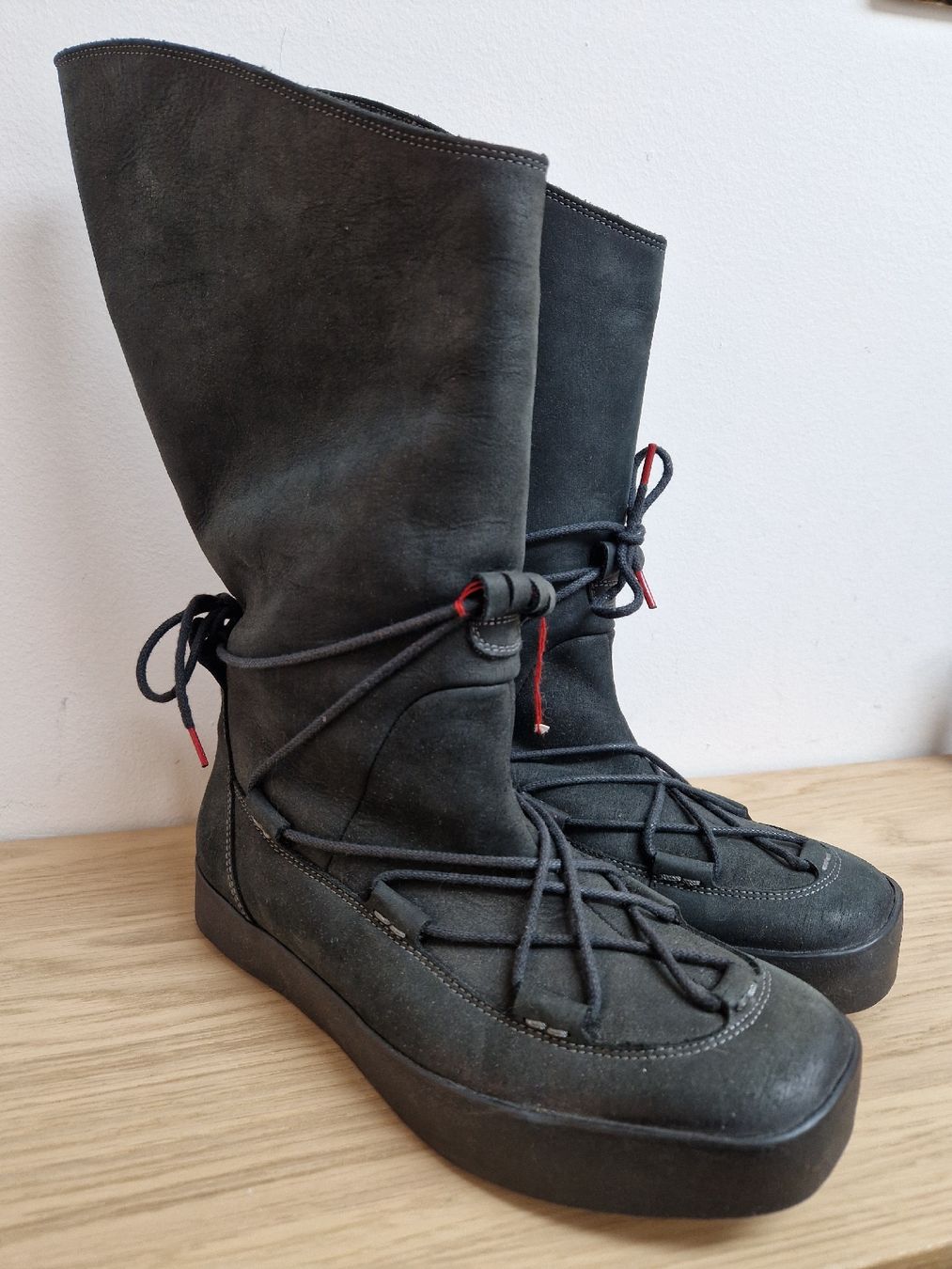 Think Scarpe da donna: Think! Lederstiefel Lammfell 37 – Usato da Lichtensteig venduto da Cocabana_16
