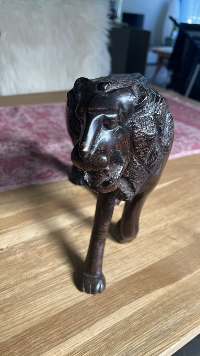Statuette: Löwen Figur aus Afrika – Usato da Siebnen venduto da sin_x9kk 1