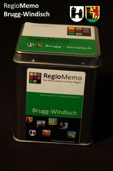 Spiele: Memory Spiel Brugg-Windisch – Neu und originalverpackt aus Erlinsbach von Pfaessli