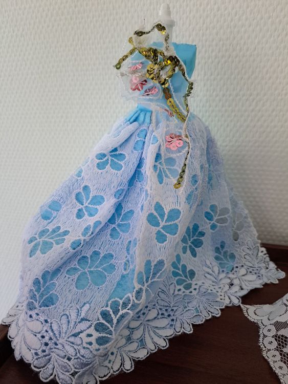 Robe Vintage Tammy – Bleue “Dream Boat” – Pour Poupée Tammy – Ideal Toy – Japon