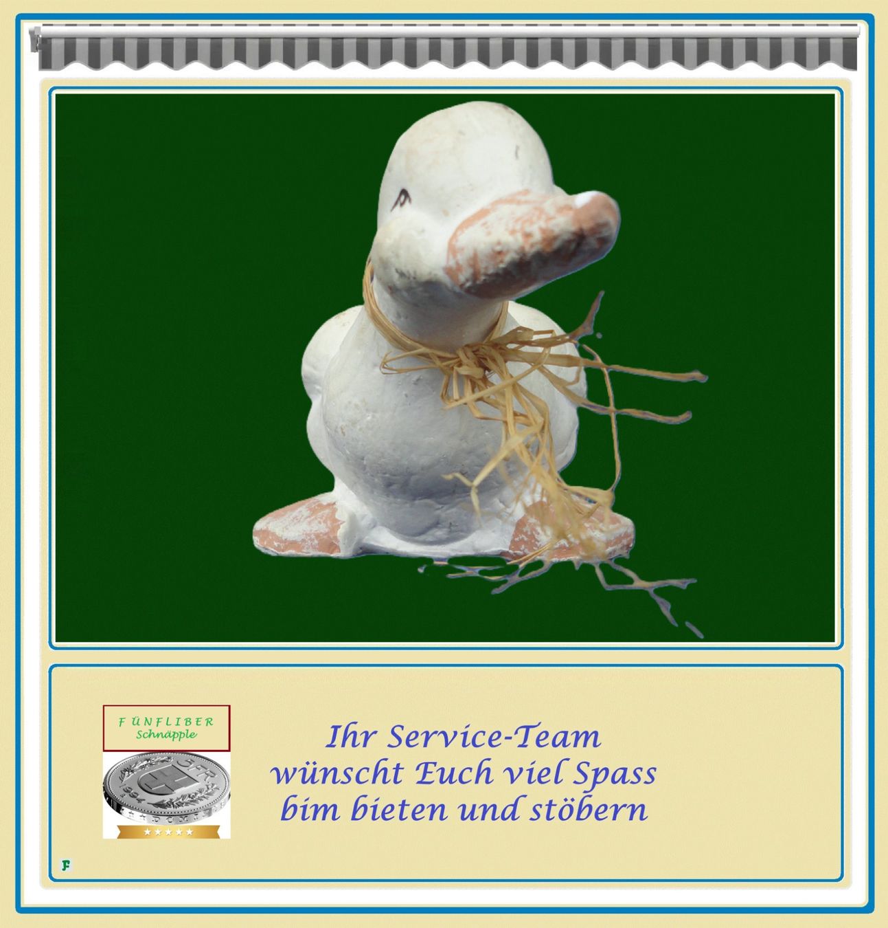 Figuren: Ente • Gartenfigur in Ton – Gebraucht aus Münchwilen TG von FDOF_SHOP 1
