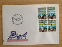 Helvetia 50 - 200 Jahre Tourismus - Ersttagsbrief 1987