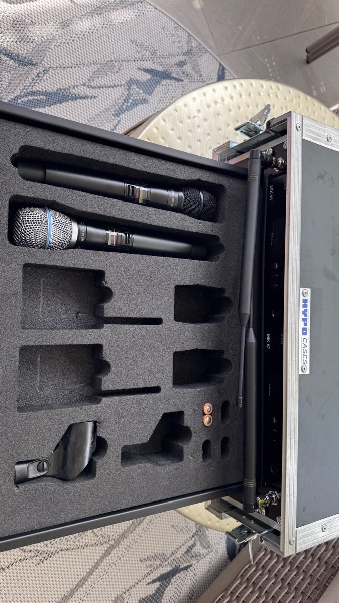 Shure Microfoni: Shure QLXD4 Funkmikrofon Komplett Set – Usato da Rupperswil venduto da Tw-Audio 5