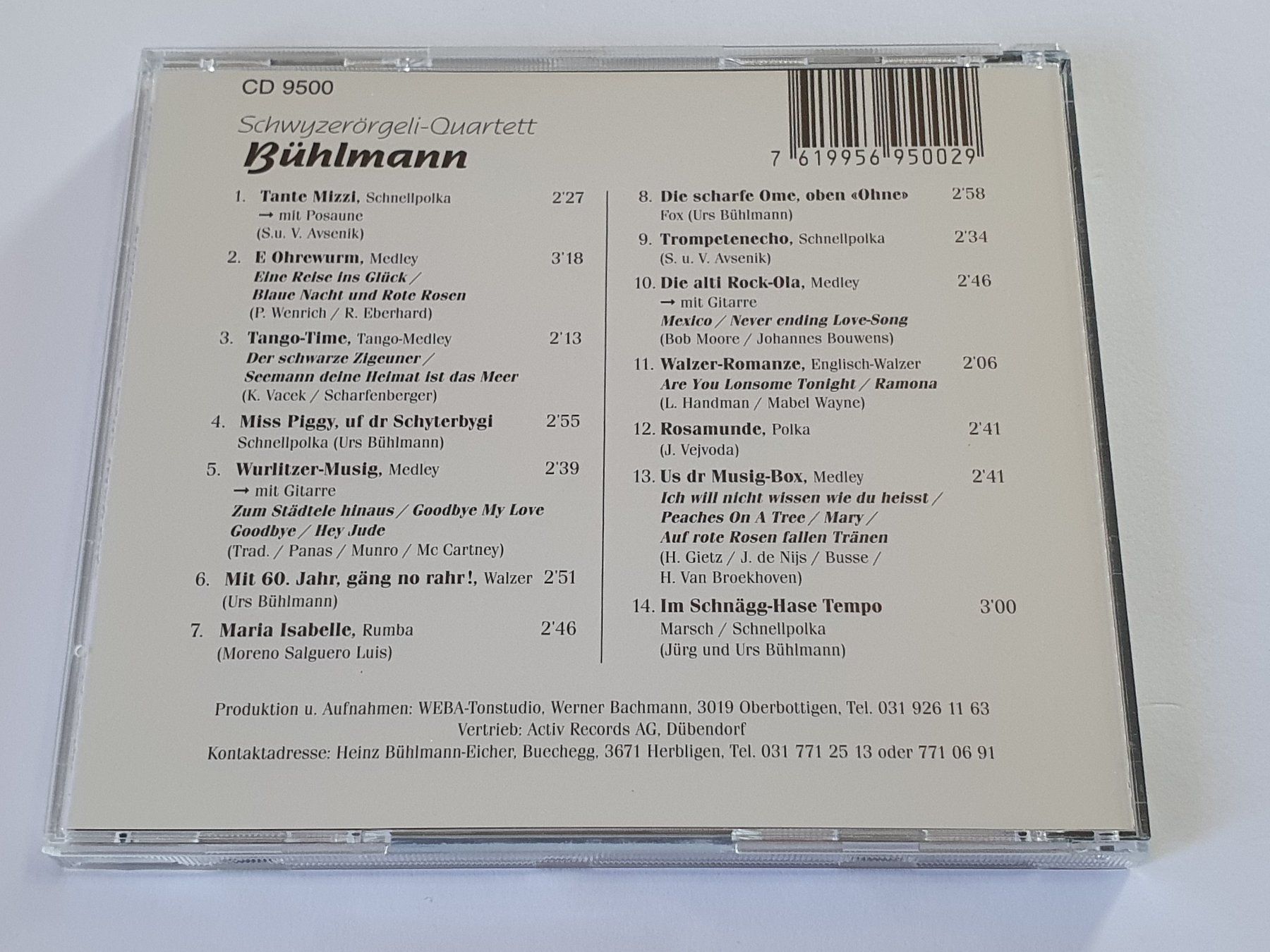 CDs: Die Bühlmann's - Bühlmann's spile Wälthits | CD – D'occasion à Dietlikon par Skylab007 1