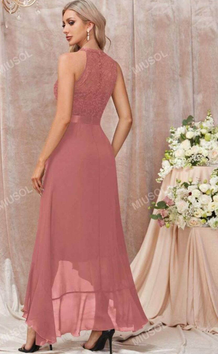 Vestiti: Abendkleid Altrosa L – Nuovo e nell'imballaggio originale da Büttikon AG venduto da PAM120319 1