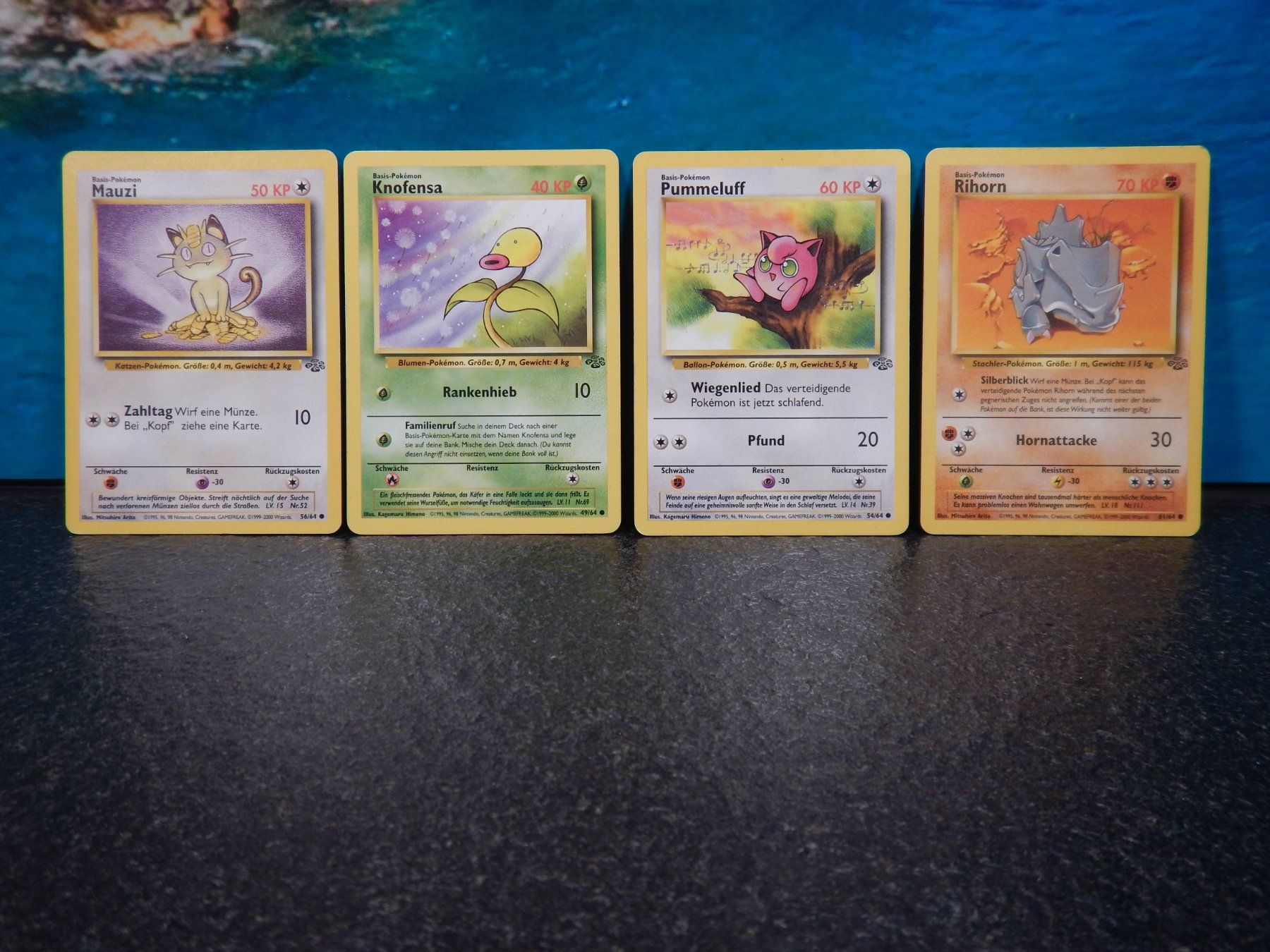 Pokémon Sammelbilder & Trading cards: Sammelkarten Pokemon Serie 1999-2000 – Gebraucht aus Frutigen von Tony1813