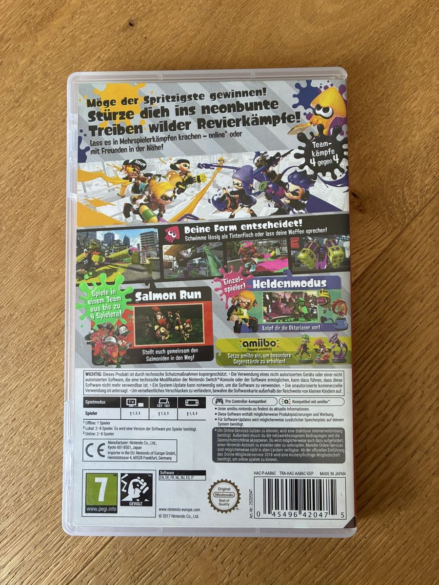 Nintendo Giochi: Spiel Splatoon 2 Nintendo Switch – Nuovo (secondo la descrizione) da Zwingen venduto da lar_m9ng 1