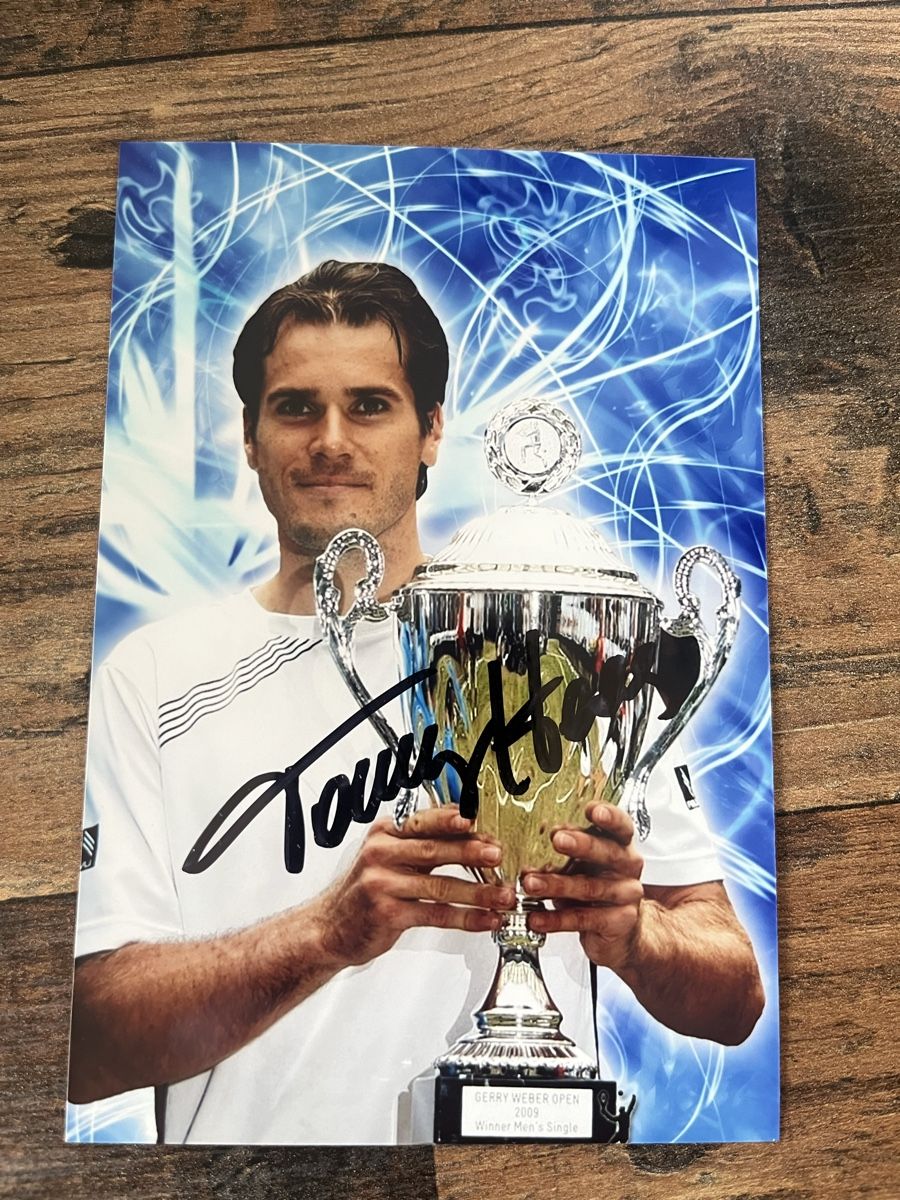 Autografi: Tommy Haas original Autogramm – Usato da Widnau venduto da Spetz
